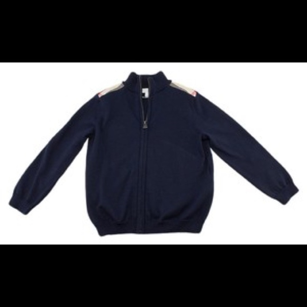 Kid navy blue Burberry cardigan 12y